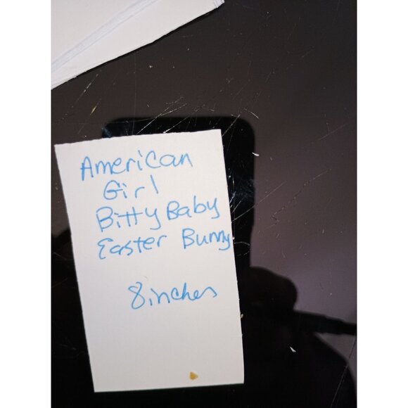 American Girl Bitty Baby Bittys Easter Bunny‎ 8 Inch Stuffed Plush Toy - Picture 7 of 7